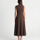 Elegant Sleeveless A Line Midi Dress