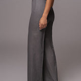 High Waist Tailored Wide Leg Trousers for Elegant Everyday Wear