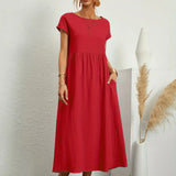 Gabrielle™  Robe midi fluide élégance intemporelle