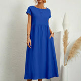 Gabrielle™  Robe midi fluide élégance intemporelle