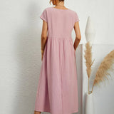 Gabrielle™  Robe midi fluide élégance intemporelle