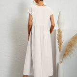 Gabrielle™  Robe midi fluide élégance intemporelle